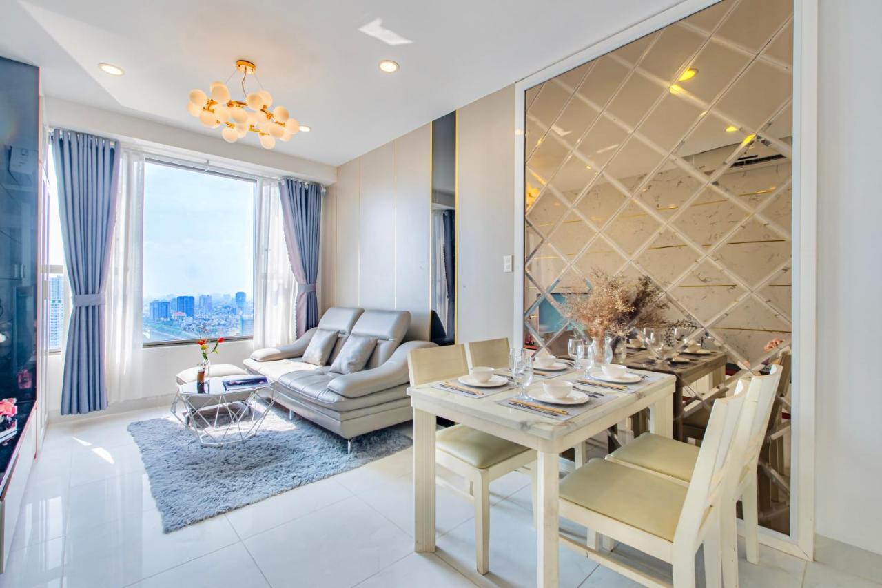 Grand Saigon Centre - Rivergate Residence, Free Gym&Pool Ho-Chi-Minh-Stadt Exterior foto